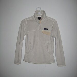 Patagonia Off-White Fleece Jacket